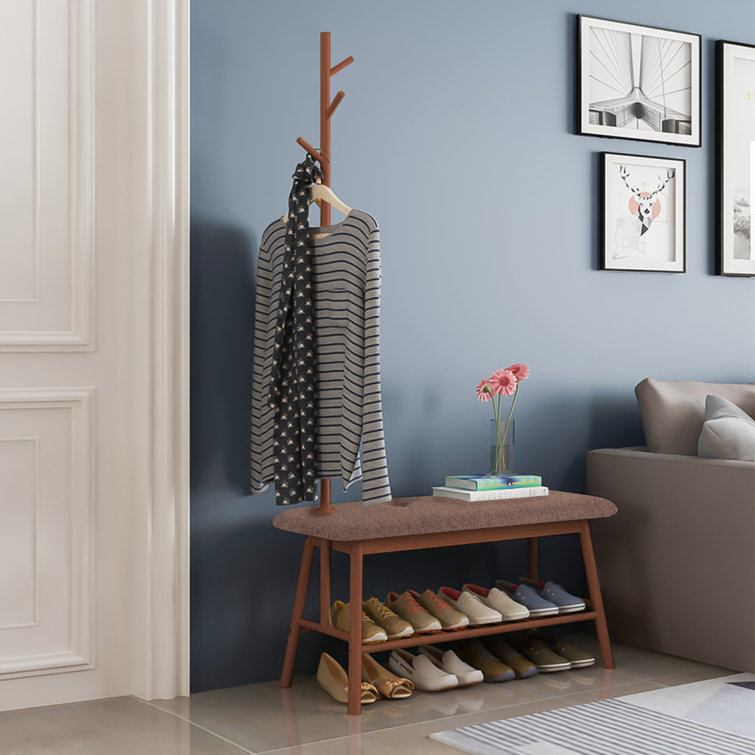 Corrigan Studio® Modern Versatile Alexah With Coat Rack And Shoe